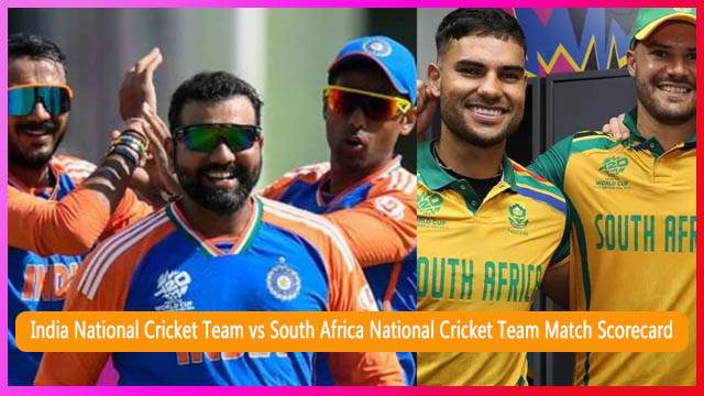 India National Cricket Team vs South Africa National Cricket Team Match Scorecard