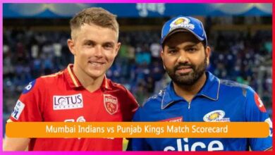 Mumbai Indians vs Punjab Kings Match Scorecard