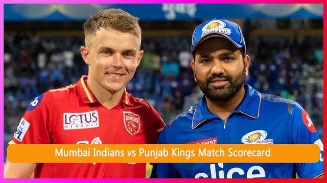 Mumbai Indians vs Punjab Kings Match Scorecard