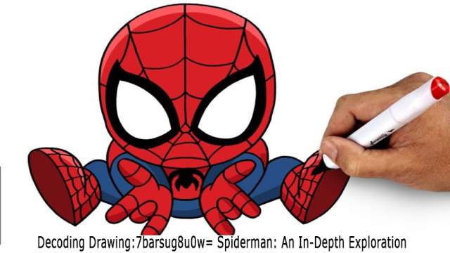 Drawing:7barsug8u0w= Spiderman